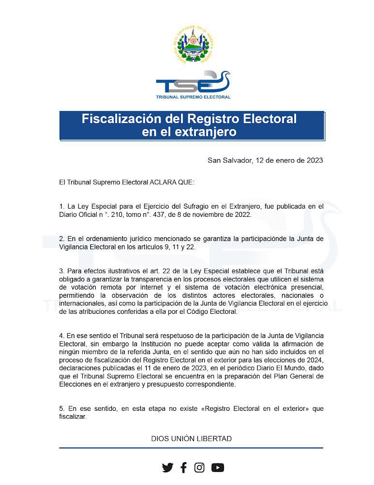 imagen del comunicado