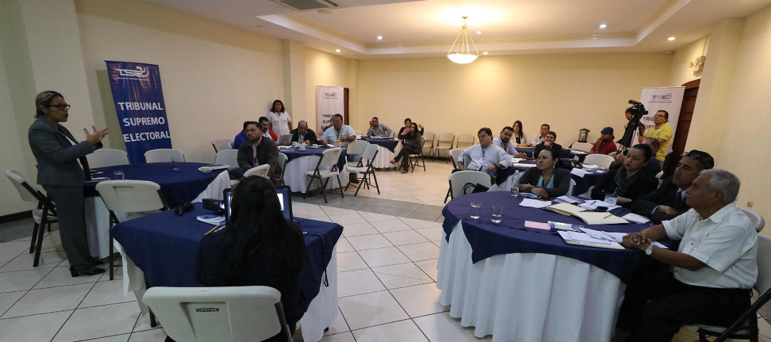 ELECCIÓN 2019 - TSE capacita a integrantes de JED San Salvador, La Libertad y Chalatenango