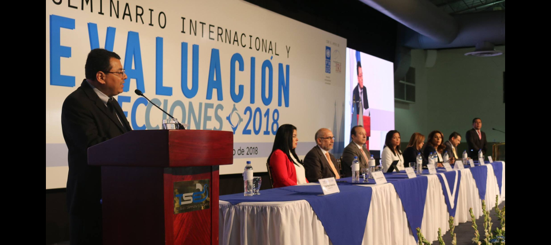 TSE realiza primera jornada de seminario internacional y evaluación de elecciones 2018