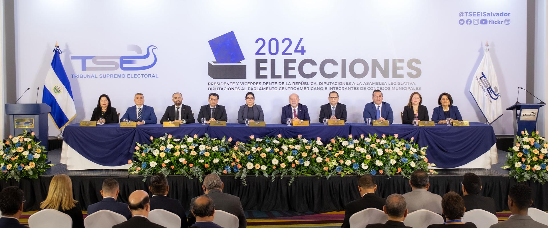 TSE convocó oficialmente a las elecciones de 2024