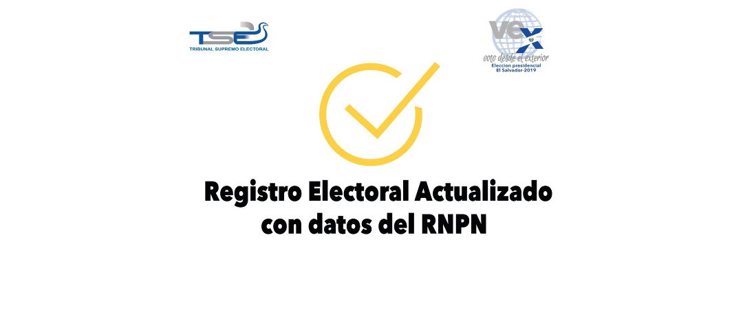 Registro Electoral está actualizado para residentes en el exterior