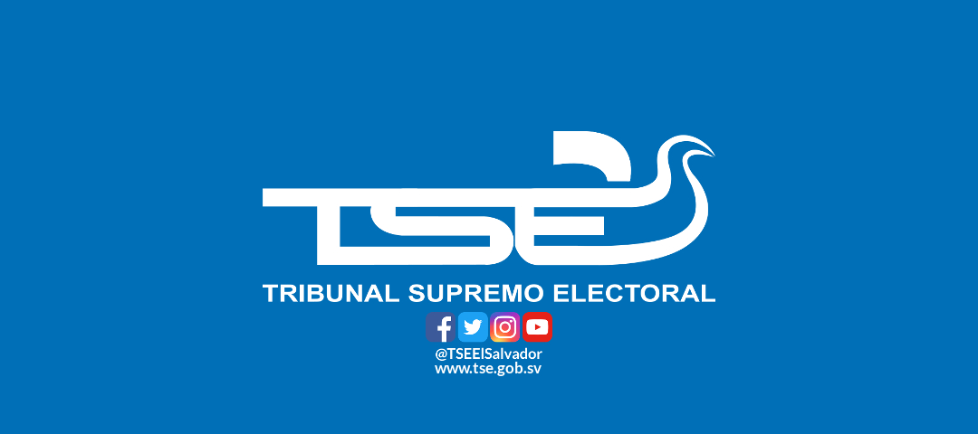 Tribunal Supremo Electoral de El Salvador, síguenos en: Facebook, Twitter, Instagram y YouTube