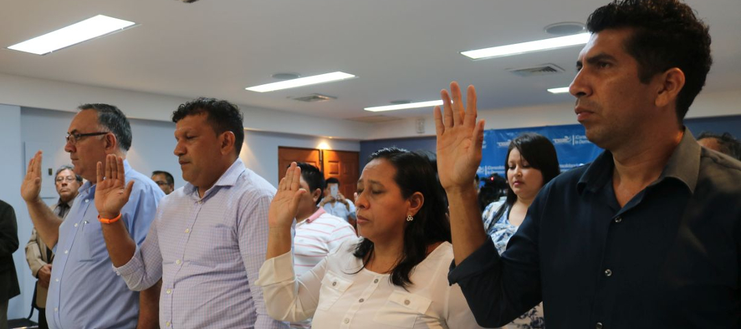 Organismo Colegiado juramentó Concejo Municipal de San Francisco Gotera